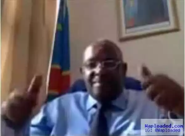 Congolese deputy minister sacked after he was caught masturbating on camera (photo)